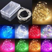 ราคา 3M 5M 10M ไฟตกแต่ง LED หยดน้ำ ใส่ถ่าน 2AA 3ก้อน 3เมตร 5เมตร 10เมตร 1ชุด (22295083579)