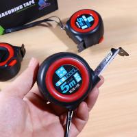 ราคา เครื่องมือวัด ตลับเมตร ตลับเมตรหล็ก เทปวัด ยาว5เมตร ล็อคอัตโนมัติ (21480992046)