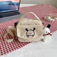 ราคา กระเป๋าสะพายข้าง V31 ไม่มีแถมตุ๊กตา ผ้าลูกฟูก ลายการ์ตูนน่ารัก สายปรับได้ พร้อมส่ง (21717815446)