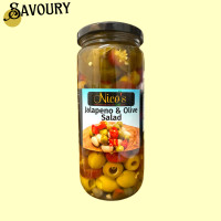 ราคา Nicos Jalapeno Olive Salad 480g (22687215535)