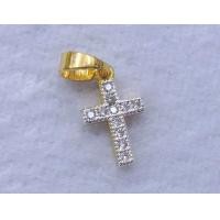 ราคา จี้สร้อยคอ ฝังคริสตัลแท้ ลายกางเขน Cross จี้เพชร จี้ปีกเล็ก ทองเหลืองชุบทอง 24k ไม่ซีดจางง่าย จี้แฟชั่น (22518335328)
