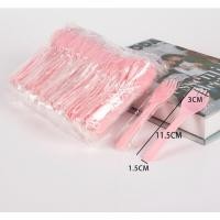 ราคา ช้อน 100ชิ้น แพคใส่ซองแยก ช้อนปลายส้อม มีดพลาสติก มีดตัดเค้ก ช้อนพลาสติก ช้อนพลาสติดตักขนม แต่ละช้อนบรรจุอย่างอิสระ (22493446803)