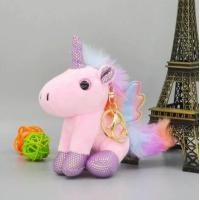 ราคา พวงกุญแจม้ายูนิคอร์นสีรุ้ง (22115937768)