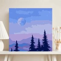 ราคา ระบายสีตามเลข 20 20 ซม ระบายสีตามตัวเลข จิตรกรรมสีน้ํามันดิจิตอล DIY ระบายสีตามตัวเลข DIY (22465359349)