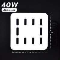 ราคา หลอดไฟLED ไฟเหลี่ยม ขั้วE27 40W 60Wแสงขาว 6500K วัสดุแข็งแรงตกไม่แตกขั้ว หลอดไฟสว่างมาก (21208914983)