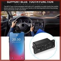 ราคา JuEeyl Bluetooth 5 0 MP3 Player 2 3W Decoder BOARD ลำโพงวิทยุ FM (22309726776)