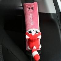 ราคา Aitemay แผ่นรองไหล่เข็มขัดนิรภัยรถรถยนต์แผ่นรองไหล่รถยนต์การ์ตูนเข็มขัดนิรภัยรถยนต์ภายในรถที่นั่งน่ารักเข็มขัดป้องกันอุปกรณ์เสริม (22374405881)