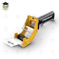 ราคา ที่ตัดเทป OPP มีด้ามจับ แท่นตัดเทป รุ่น PS 8052 มีด้ามจับ 4 สี ฟ้า ขาว ส้ม เหลือง PROSUN Tape (22496582210)