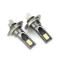 ราคา H3 H1ไฟ LED ตัดหมอกรถยนต์สว่างมาก H11 12LED ตัดหมอกประกอบไฟหน้าขนาดใหญ่หลอดไฟ LED สำหรับรถยนต์ (22213610239)