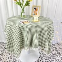 ราคา INS ผ้าปูโต๊ะสไตล์นอร์ดิกแบบเรียบง่ายผ้าปูโต๊ะน้ำชาผ้าฝ้ายผสมผ้าลินินลายสก๊อตผ้าปูโต๊ะอาหารผ้าปูโต๊ะลายดอกสี่เหลี่ยมยาวสดใสน่ารัก (21175879386)
