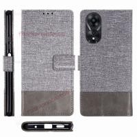 ราคา เคสโทรศัพท์หนังแคนวาสพับสองตอนสำหรับ Oppo A 58 78 98 5กรัม A78 A58 A98 2023 OppoA58 OppoA78เคส OppoA98พับได้ช่องเสียบบัตรฝาหลังป้องกันทุกสัดส่วนกระเป๋าสตางค์ที่ยึดตั้งกันกระแทก (20241196074)