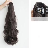 ราคา คลิปหนีบผมหางม้าสังเคราะห์สำหรับผู้หญิงกิ๊บหนีบผมหางม้าตรงยาวตรงคลิปผมหางม้าที่ยืดผม (21346687507)