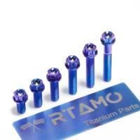 ราคา RTAMO M6x12 16 20 25 30 35 40Mm 1 0P Gr5ไททาเนียมแบบฟอร์มันใช้ได้กับแฮนด์ เหวี่ยงเคส Rad สำหรับ Nmax aerox xmax Pcx raider sniper (10404293391)