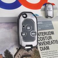 ราคา ที่ครอบกุญแจรถกุญแจแบบพับเคสสำหรับ Honda Jazz Civic City Accord Crv Brio Keychain Honda Key Cover (22506588176)