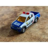 ราคา โมเดลรถเหล็ก Tomica มือสอง Mitsubishi Triton Hyper blue police08 (22595264326)