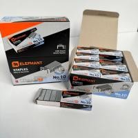 ราคา ตราช้าง ลวดเย็บกระดาษไททาเนีย No 10 บรรจุ 24 กล่อง (22214961797)
