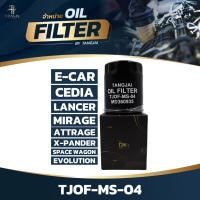 ราคา กรองน้ำมันเครื่อง MITSUBISHI E CAR CK2 CEDIA LANCER EX MIRAGE ATTRAGE X PANDER SPACE WAGON EVOLUTION 1 10 OE MD360935 BY TANGJAI TJOF MS 04 (22516073940)