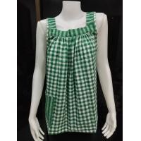 ราคา เสื้อคอกระเช้าผ้าขาวม้าผลิตจากผ้าขาวม้าฝ้ายใส่สบาย (22113775437)