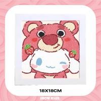 ราคา คริสตัล diy ครอสติสคริสตัล คริสตัลครอสติช พร้อมกรอบ Diamond Painting ปักครอสติสคริสตัล (22130204008)
