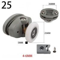 ราคา ล้อตู้อาบน้ำ ตู้กระจกบานโค้ง ตู้อาบน้ำสวิงล้อ ล้อวงรี (21892772590)