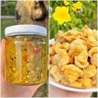 ราคา น้ำพริกหนุ่มสูตรเผ็ด อร่อย ครบรส น้ำพริกหนุ่ม น้ำพริกสูตรเมืองเหนือ น้ำพริก น้ำพริกกากหมู แคบหมู ของฝาก (22685876019)