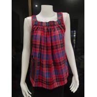 ราคา เสื้อคอกระเช้าผ้าขาวม้าผลิตจากผ้าขาวม้าฝ้ายใส่สบาย (22113775435)