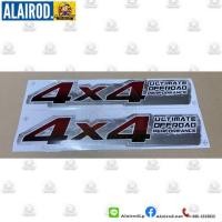 ราคา สติ๊กเกอร์ติดตัวถัง 4x4Pre Runner Toyota VigoVigo Smart cabVigo Champ 1แผ่นจะได้ 1 คู่ ซ้าย ขวา (21909575791)