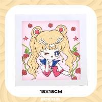 ราคา คริสตัล diy ครอสติสคริสตัล คริสตัลครอสติช พร้อมกรอบ Diamond Painting ปักครอสติสคริสตัล (22130204030)