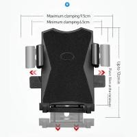 ราคา NEW ขาจับโทรศัพท์มือถือ ขาตั้งมือถือ ล็อคหูกระจก อะลูมิเนียม มอไซต์ หรือ จักรยาน ยึดแน่น ไม่มีหลุด ราคาถูก คุณภาพดี (18978335539)