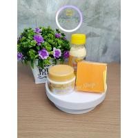 ราคา เซต 3 ชิ้นทานาคา ช่วยลดเลือนฝ้า บำรุงผิวหน้า โลชั่นทานาคา ทานาคาพุดดิ้งครีมผสมกันแดด สบู่ส้ม การอง (22636471216)