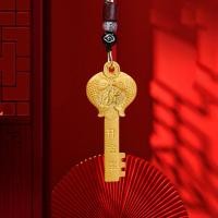 ราคา พวงกุญแจทองเหลือง พวงกุญแจทองแดง ดึงดูดความมั่งคั่ง พวงกุญแจทองเหลือง ใช้งานได้จริง (21295445969)