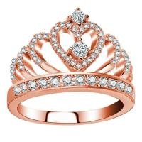 ราคา หวงแหนมงกุฎแฟชั่นสำหรับผู้หญิงรูปร่างโครเมี่ยมลูกบาศก์แหวนเลี่ยมแหวนของขวัญเครื่องประดับงานแต่งงาน (22186508843)