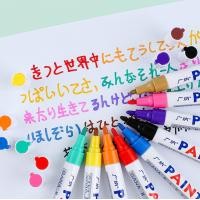 ราคา ปากกาเขียนยาง ปากกาเขียนล้อ ปากกา อเนกประสงค์ เขียนเหล็ก กระเบื้อง กระจก พลาสติก แก้ว ไม้ แต้มสีรถTOYO Paint ปากกาเขียนยาง ปากกามาร์คเกอร์ ปากกาเพ้นท์ แต้มแม็กซ์ E79 (21987660302)