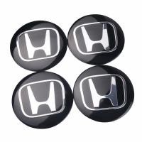 ราคา 4ชิ้น60มม ตราติดรถฝาครอบล้อกระทะล้อรูปลอกฮับสำหรับ Honda Jazz รถรับส่งพอดีซิตี้ซีวิค Brio Accord BRV CRV HRV Freed Stream Vezel Mobilio Odyssey ครอบคลุมสติกเกอร์สัญลักษณ์ (21564224783)