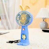 ราคา พัดลมตั้งโต๊ะ mini usb fan ลายการ์ตูนกระต่าย พัดลมพกพา พัดลมจิ๋ว สีสันสดใส พกพาสะดวก พัดลมตั้งโต๊ะ (21984984048)