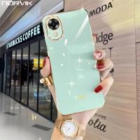 ราคา NORVIK ใหม่เคสใส่โทรศัพท์ชุบหรูหราสำหรับ OPPO A17k เลนส์กล้องเคสมือถือสีแมทกันกระแทกรวมทุกอย่างฝาหลัง N1 D3 (21054874143)