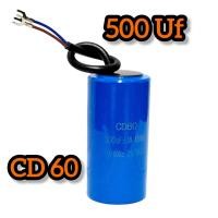 ราคา คาปาซิเตอร์ สตาร์ทมอเตอร์ CD60 100 500 Uf 450 VAC แคปสตาร์ท Capacitor (22409875658)