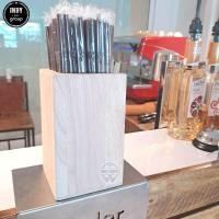 ราคา กล่องไม้ใส่หลอดกาแฟ ที่ใส่หลอดกาแฟ กล่องใส่หลอดกาแฟ Osa (21986903463)