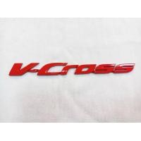 ราคา AD โลโก้ V Cross สีแดง ALL NEW D MAX 26 2 5cm (14987757354)