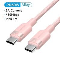 ราคา Vention PD 60W Type C to type C Cable สายชาร์จเร็ว for iPhone 15 Pro Max หัวเว่ยเมท 60 ซัมซุง S24 23 Ultra Xiaomi Dell Lenovo ASUS สายชาร์จ usb (21830267193)
