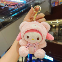ราคา Sanrio Hello Kitty คาวาลีขนาด12ซม ของเล่นตะขอกุญแจพิเศษแผ่นรองถุงยางอนามัยรูปฉันเมโลดี้คริสต์มาสเด็กผู้หญิงทารกของขวัญ UYI (22139769126)