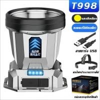 ราคา หัวไฟ LED ไฟฉายคาดหัวแท้ ไฟฉายคาดหัวแรงสูง10000w แสงระยะ3KM การออกแบบกันน้ำ ไส้ตะเกียง LED ที่สว่างมาก แสงสีขาว (22560119074)