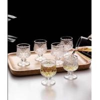 ราคา แก้วไวน์จิ๋ว แก้วลายผีเสื้อ แก้วน้ำพระขนาดจิ๋ว แก้วไห้วพระ ขนาด 40ml No 3820 (22410552049)