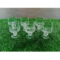 ราคา แก้วเหล้าจิ๋ว แก้วผีลายเสื้อ แก้วลายเพชร แก้วโอ่งเล็ก ขนาด 40ml 50ml รุ่น 3756382039113655 (22171761330)