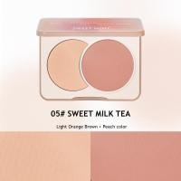 ราคา GECOMO แป้งบลัชเนื้อแมท2สีเพิ่มความสว่างให้พาเลทเมคอัพพร้อมแปรงสามมิติ (19975996265)