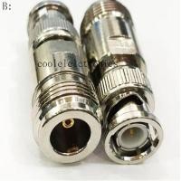 ราคา 2pcs N Male Female to BNC Male Female straight RF Coaxial Cable Connector Adapter (6114320158)