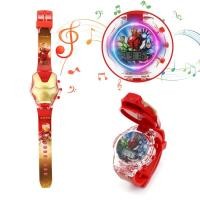 ราคา Cartoon Childrens Electronic Watch Colorful Light Music Watch Student Flip Toy Watch YL023 (21871942042)