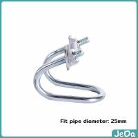 ราคา JeDa อุปกรณ์ที่ล็อคท่อเหล็ก รูปตัวยู ตัวล็อคเหล็ก ใช้ในฟาร์ม แคลมป์รัดท่อ Galvanized Steel Pipe Clip (22138076060)