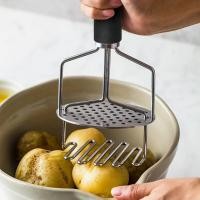 ราคา ที่บดมันฝรั่ง เครื่องบดมันมือปั๊ม ที่บดมีนฝรั่งแบบมือกด สแตนเลส ที่บดมัน Potato mash crusher (9128090324)
