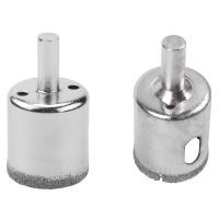 ราคา 2 Pcs Hole Saw Diamond Tipped Tile Ceramic Glass Hole Saw Drill Bit 30Mm 25Mm (22591481905)
